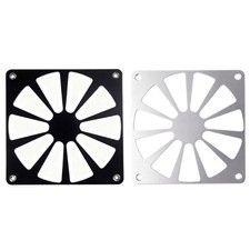 Aluminum Computer Fan Dust Cover Protective Easy Installtion Washable Guard