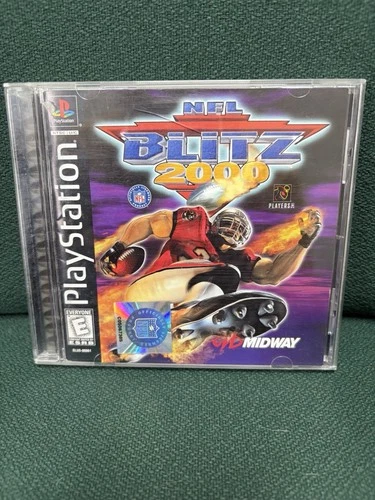 NFL blitz 2000 PS1 CIB tested and working