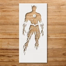 Flash Stencil Hero Custom Painting Stencil for Creative Projects - StencilAir