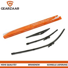 Scheibenwischer Set Geeignet für Opel Corsa E X15 Bj. 2014-2025 Schwarz 3-tlg