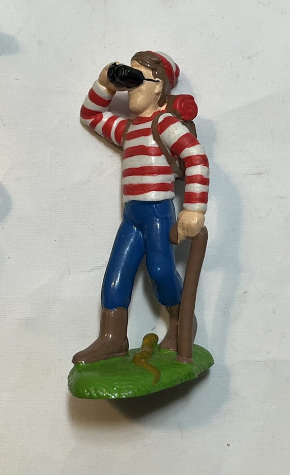 LOTE DE COLECCIÓN Figuras de PVC Applause WHERE’S WALDO WALLY 1994 Mattel Woof Lote Lápiz Foto 2 de 4