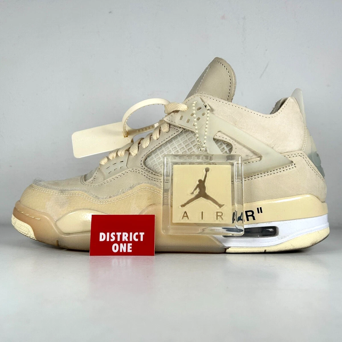 Buy Off-White x Wmns Air Jordan 4 Retro SP 'Sail' - CV9388 100