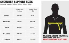 x-strap EVS Sports SB03 Shoulder Brace Large Adult 688713120965