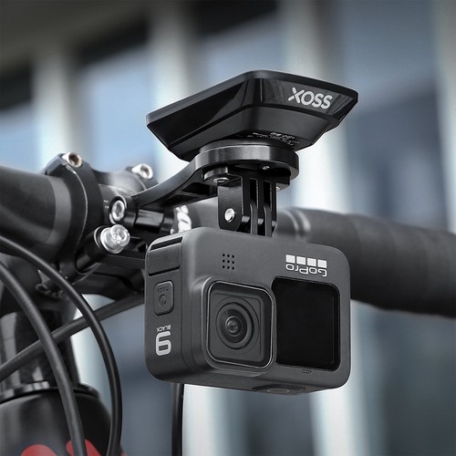 Soporte de computadora de extensión de vástago de bicicleta para Garmin Edge para soporte GPS GoPro - Imagen 15 de 17