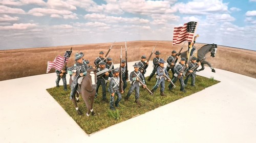 1/32 USA Nordstaaten Sammlerfiguren Union Troops American Civil War - Bild 21 von 24
