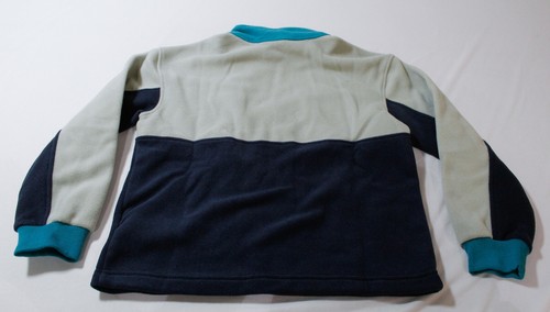 Patagonia Kid's Microdini 1/2-Zip Fleece Pullover CG2 New Navy Large (12) NWT - Picture 3 of 4