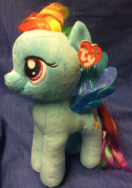 rainbow dash beanie baby