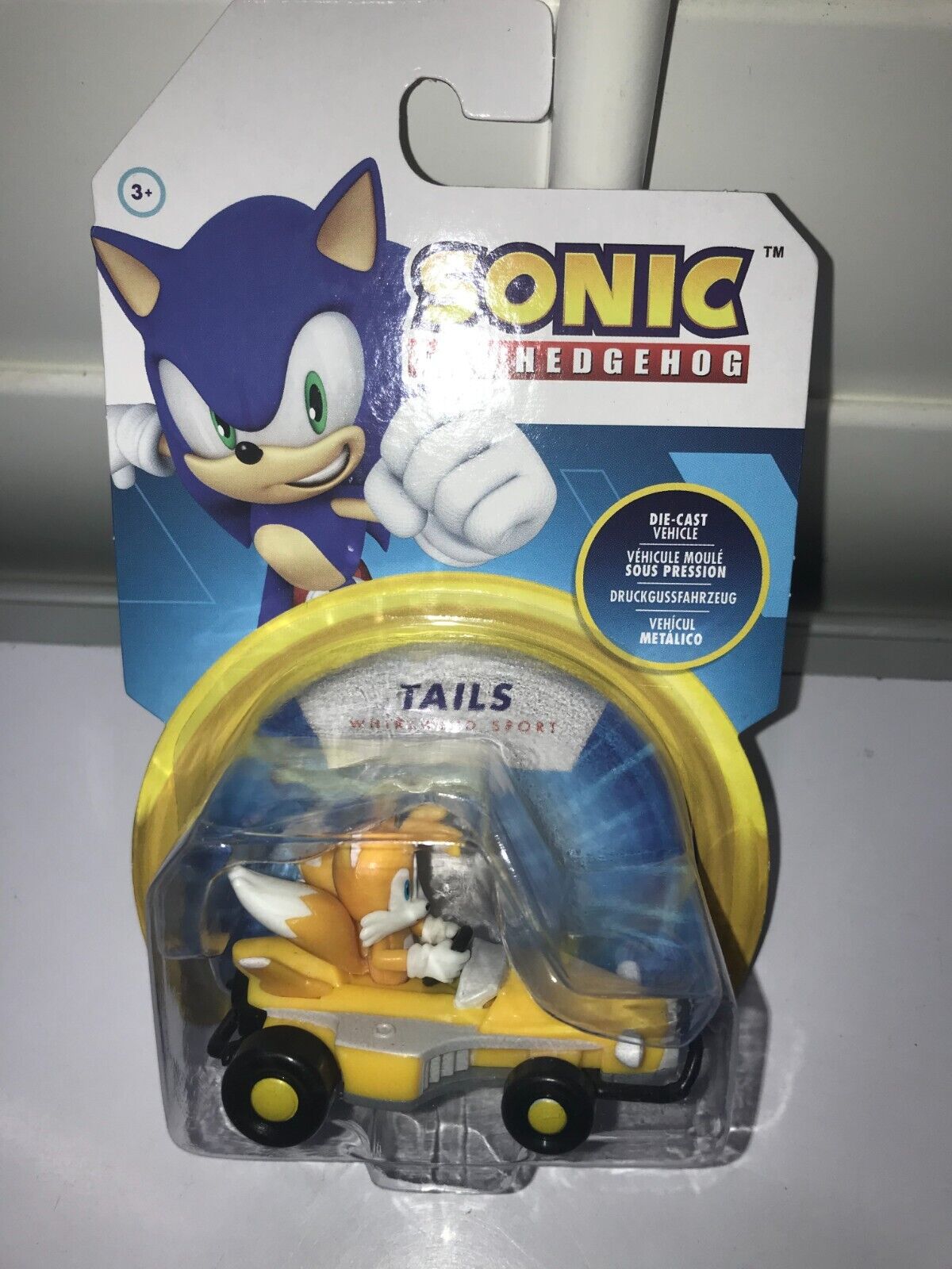 Sonic the Hedgehog 1:64 Die-Cast Vehicle - Tails Whirlwind Sport 