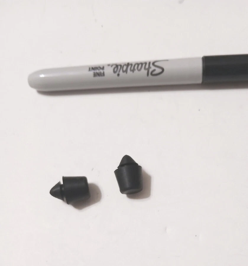 Parachoques de goma para puerta de llenado de gas Lincoln Continental 1970 a 1979 nuevos - 1 par Foto 2 de 2