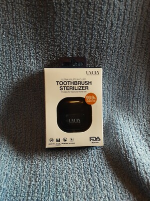 NEW - Ultra Violet UV-C LED Portable & Home Use Toothbrush Sterilizer-Black ca2
