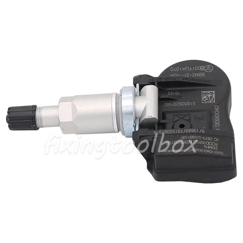 Set of 4 TPMS Tire Pressure Sensors Kit BBM2-37-140B Fits 06-14 Mazda MX-5 Miata Foto 3 de 4