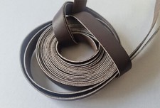 3 COLORS Hide Leather STRAPS All Widths 38"/44" Long 1.3 - 1.6mm Thick
