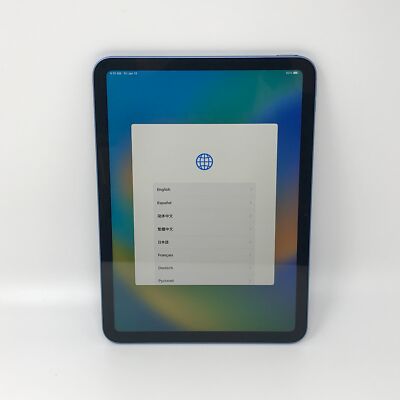 Apple iPad 10 256GB Blue WiFi Very Good Condition 194253389873| eBay