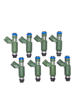 Denso 12 Hole Upgrade Fuel Injector Set X 8 fits Rover AJ82353
