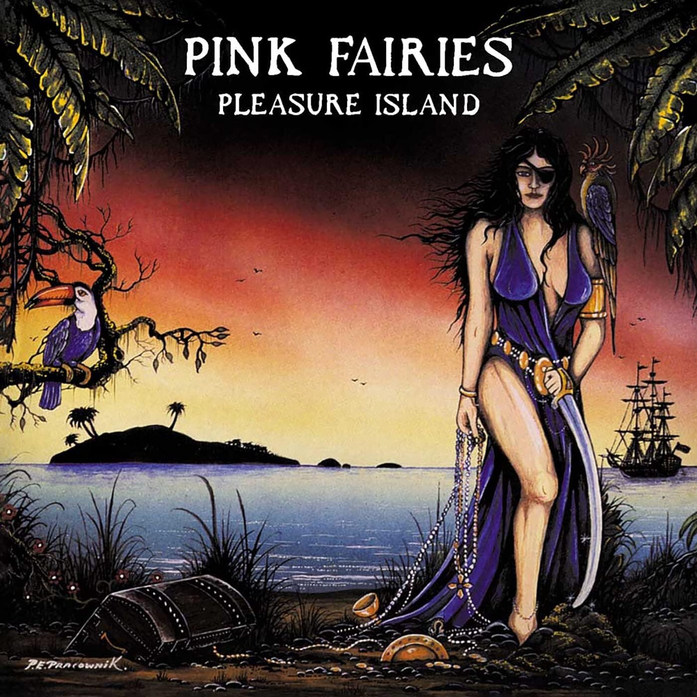 Pink Fairies Pleasure Island CD NEW SEALED 2021 Psych