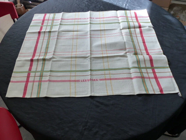 LOT DE 4 ANCIENS TORCHON MODELES DIFFERENTS EN METIS - Photo 2/4