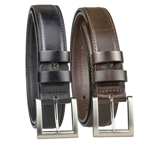 Concealed Carry CCW Leather Gun Belt Full Grain Leather Belt (40mm) 1