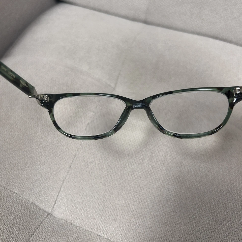 Marco de gafas Ted Baker B711 GRN 52-15-140 verde tortuga borde completo Foto 4 de 4