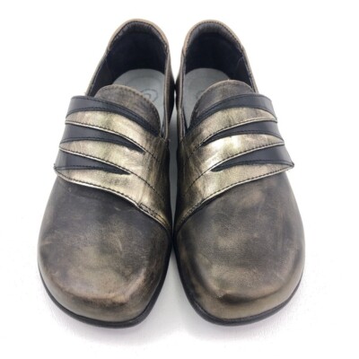 Naot Israel Black Copper Leather Casual Slip On Loafers EUR  display picture 3
