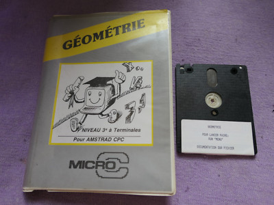 Jeu Amstrad CPC 6128 - CALCULMAT Par Micro Application, Bon état, France