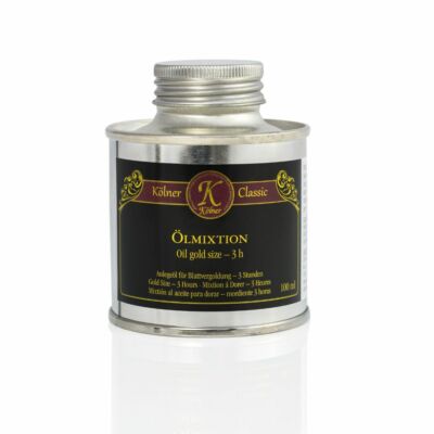 Klebemittel Kölner Classic Ölmixtion 3 Std. zum vergolden Blattgold Blattsilber