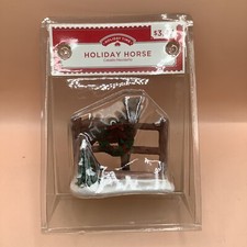 Holiday Time Holiday Horse Village Figure 