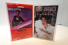Dionne Warwick cassette tapes 1982/1990 Arista Heartbreaker, Sings Cole Porter