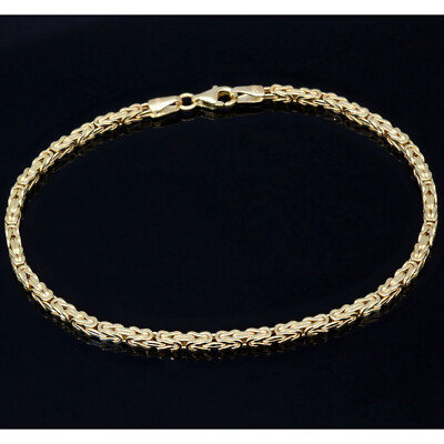 Goldarmband Königsarmband 585er 14K ECHT GOLD 20cm 1,9mm NEU Geschenk Idee