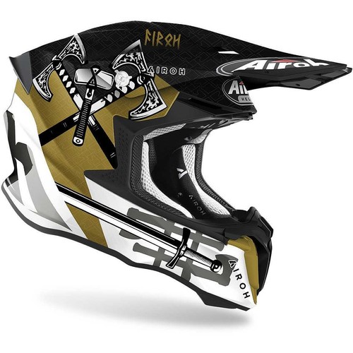 CASCO CROSS AIROH TWIST 2.0 SWORD GLOSS - MATT TAGLIA M | eBay