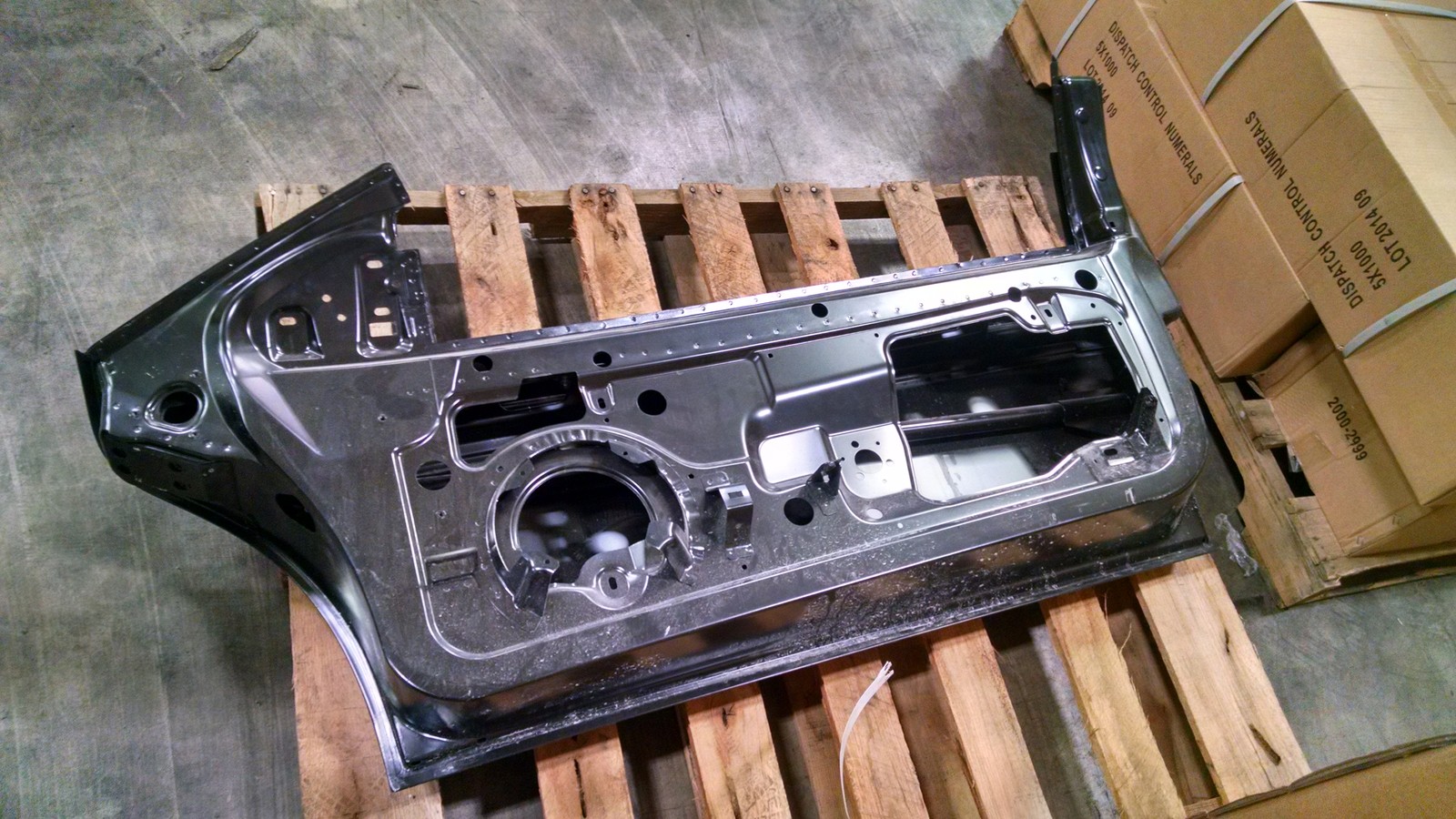 LAMBORGHINI MURCIELAGO ROADSTER LP640 PASSENGER SIDE DOOR NEW! OEM 417831052