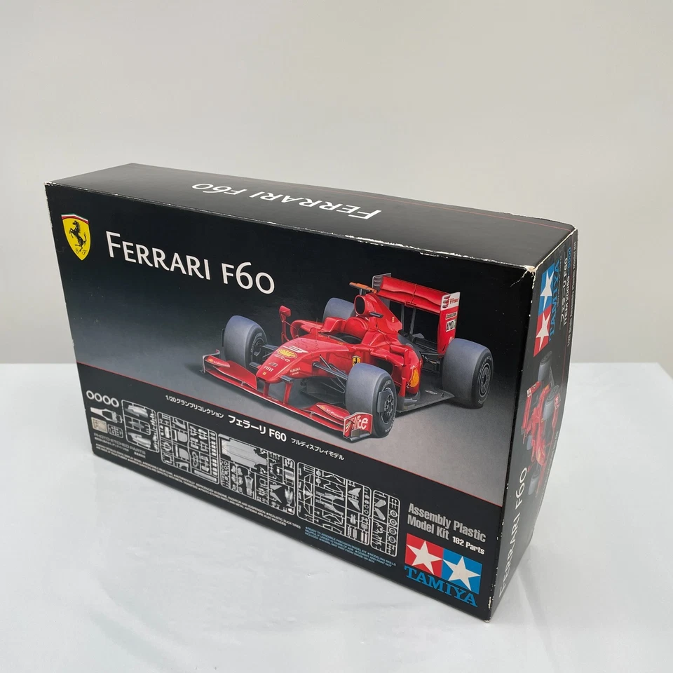 TAMIYA 1/20 Grand Prix Collection Ferrari F60 Plastic Model kit Japan Import - Immagine 3 di 4