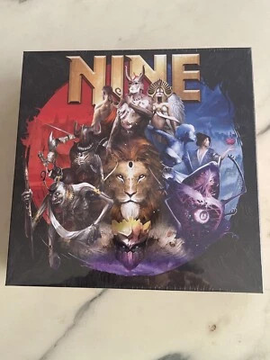 JEU DE  CARTES ET DE STRATEGIE NINE NEUF SOUS BLISTER FRANCAIS ET ANGLAIS 14 ans - Photo 1/2