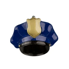 Police Man Women Hat Cop Officer Personalized Christmas Tree Ornament