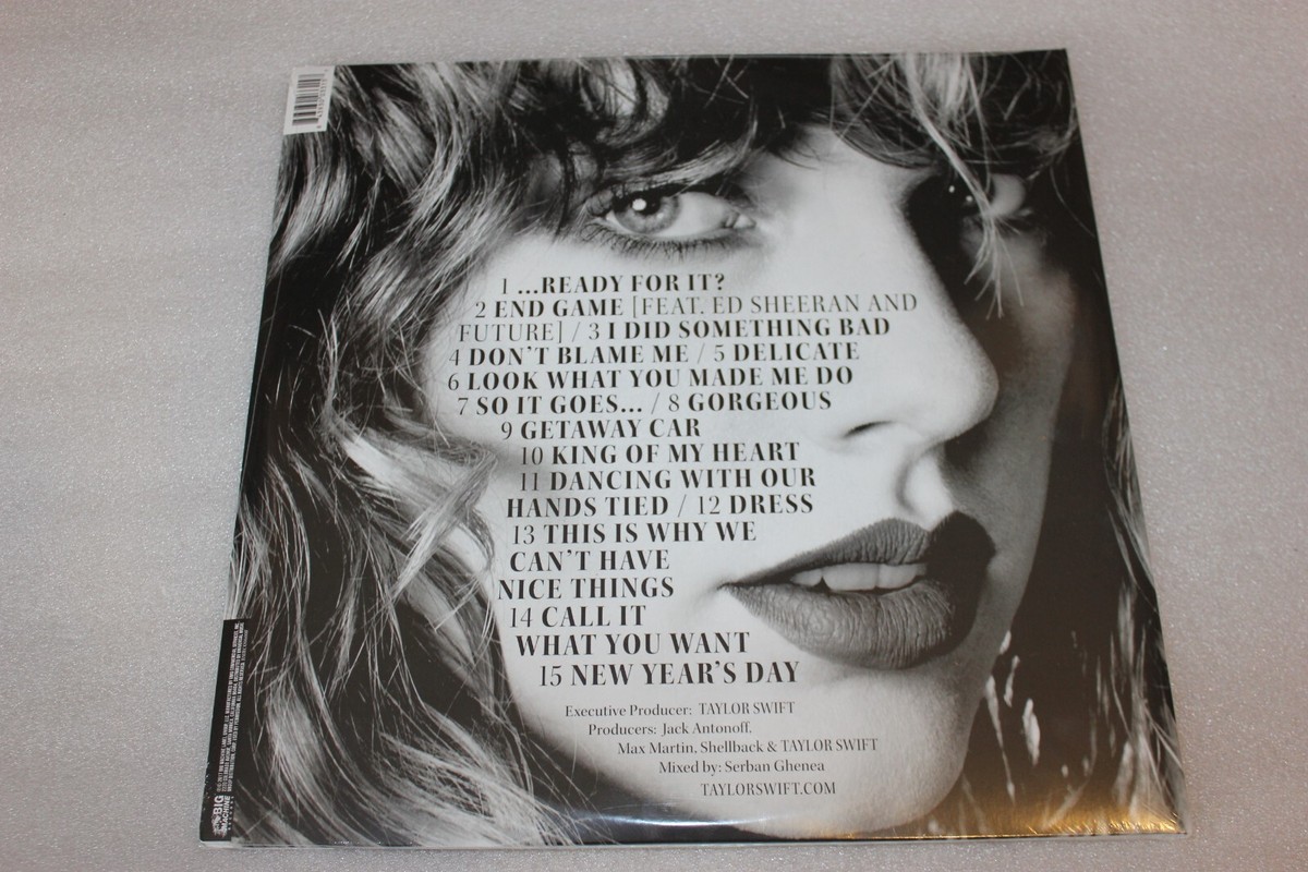 Taylor Swift - Reputation 2LP PICTURE DISC NEW SEALED 843930033157