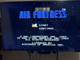 Air Fortress - NES Nintendo Game Authentic Ships Free !!