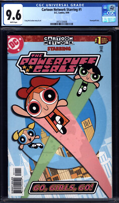 CARTOON NETWORK STARRING #1 CGC 9.6 1999 POWERPUFF GIRLS RARE! N10