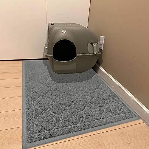 WePet Cat Litter Box Mat, Kitty Premium PVC Pad, Durable Trapping