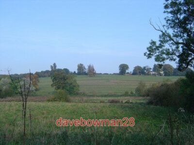 PHOTO  STRIP LYNCHETS RIVER CHESS VALLEY FROM THE CHESS VALLEY WALK GUIDE: THE T