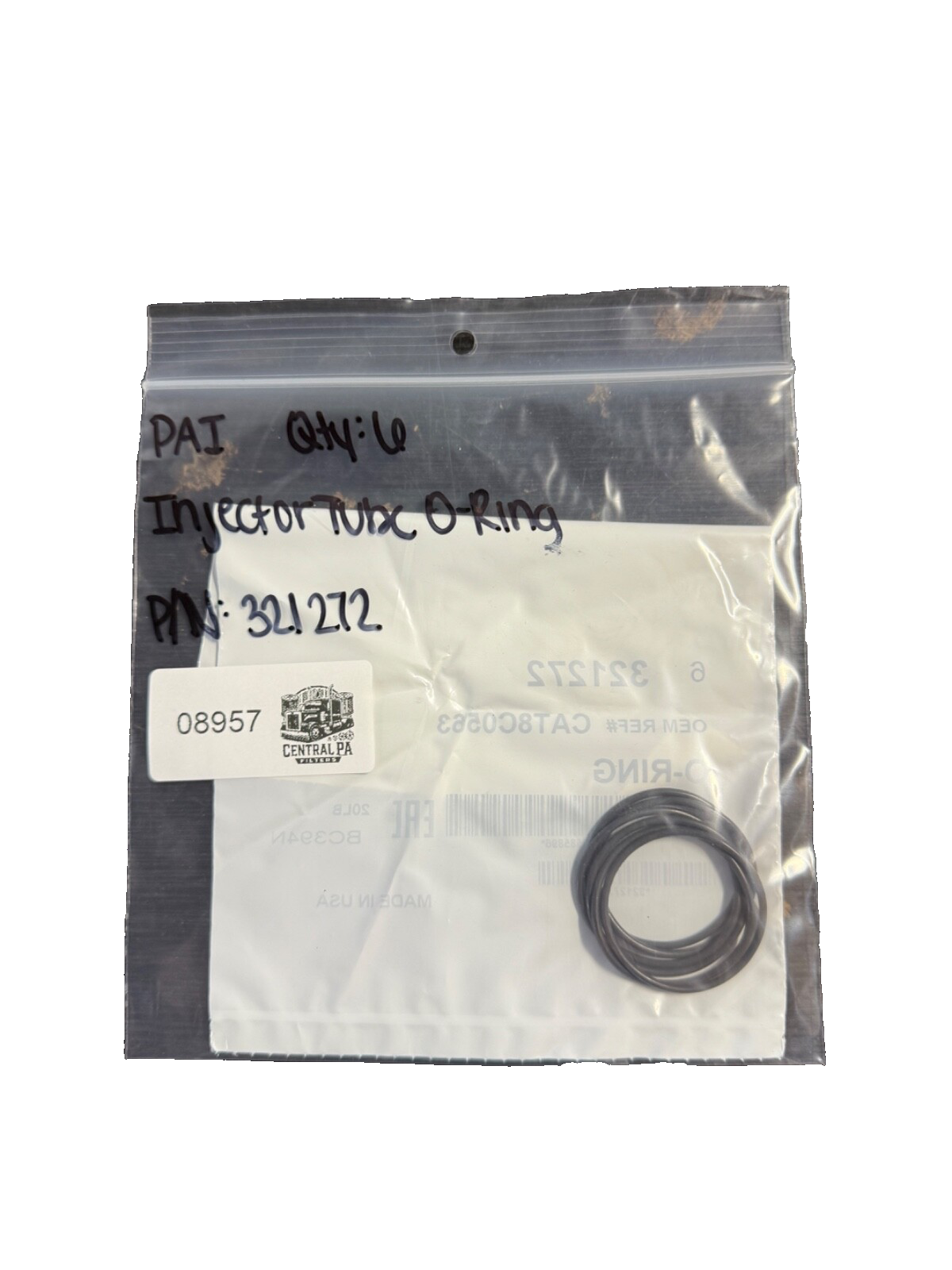 PAI Injector Tube O-Ring P/N: 321272 QTY:6
