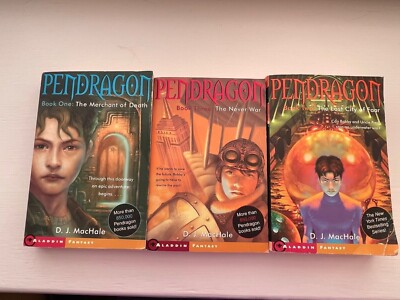 Pendragon Books Book One, Two, and Three by DJ MacHale 3 Paperback books