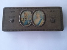 Vintage Rowntree Royalty Silver Jubilee King George V Tin   1910 - 1935