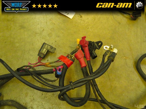 GENUINE OEME 2018 CAN AM MAVERICK X3 WIRE HARNESS WIRING LOOM LEAD PLUGS CORDS  - Foto 11 di 17
