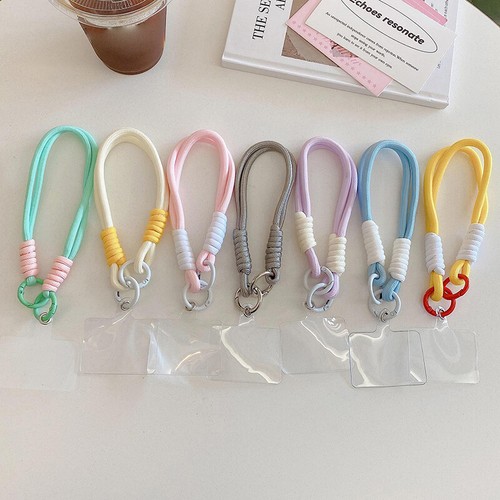 Creative Braided Lanyard Keychain For Phone Case Women Anti Lost Knot Rope St Pe - Picture 3 of 22