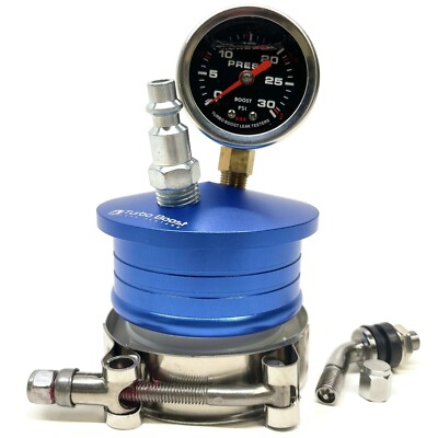 Turbo Boost Leak Tester 2.5'' O.D. END CAP KIT- Test to 30 PSI- PREMIUM fix P0299
