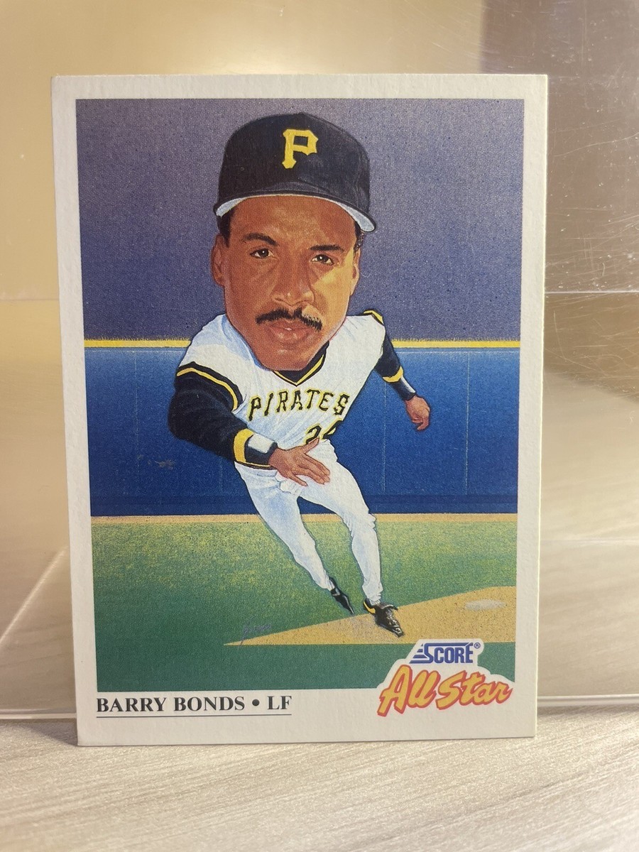 1991 Score Baseball All-Star Big Head #668 Barry Bonds