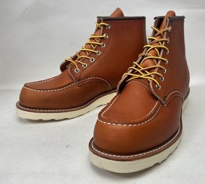 Red Wing 875 Classic Moc Orange Brown U-Tip Boots US7E Used JPN | eBay