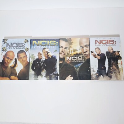 NCIS Los Angeles DVD Lot Seasons 1-4, 1,2,3,4  Three Sealed Seasons TV Series