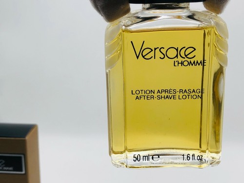 AFTER SHAVE VERSACE L' HOMME VINTAGE 50 ml SPLASH UOMO DOPOBARBA POUR GIANNI - Imagen 5 de 9