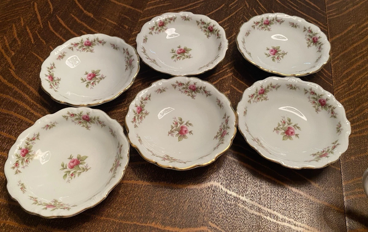 Moss Rose プレート 6枚セット Vintage Moss Rose China: Thames