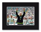8X6 Mount Martin O'Neill signed PHOTO Pre Print Ready To Frame Celtic Champions